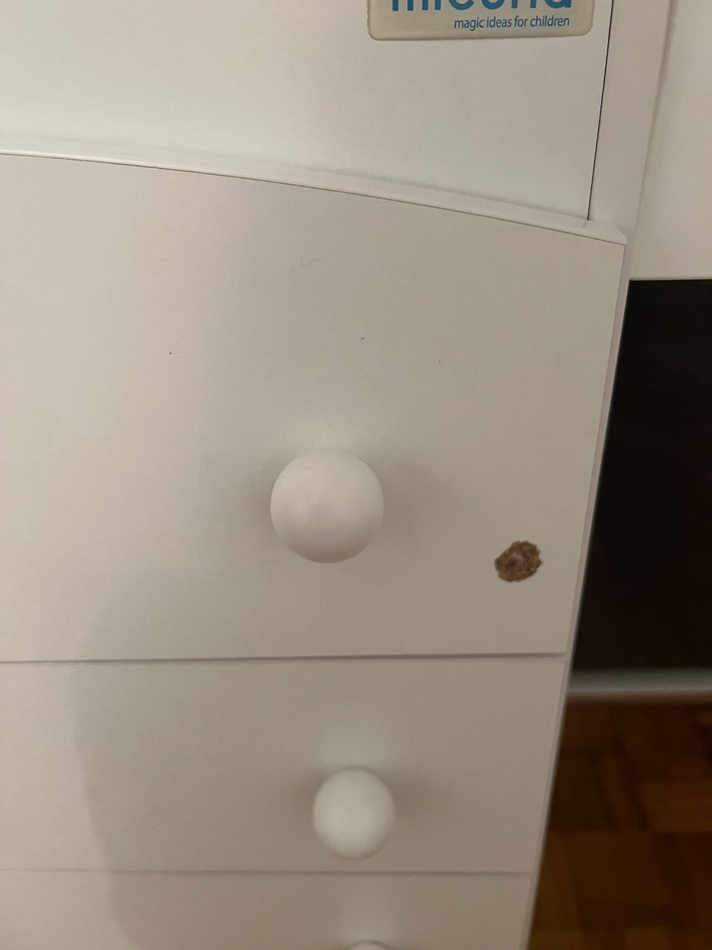 Cassettiere: Commode à langer avec baignoire, blanc – Usato da Lausanne venduto da arm_7t8p 2