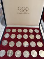 24x 10 DM Olympia München 1972 Silber 625 Komplettset