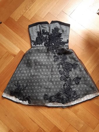 Robe de soirée bustier cocktail, Karen Millen, taille 36