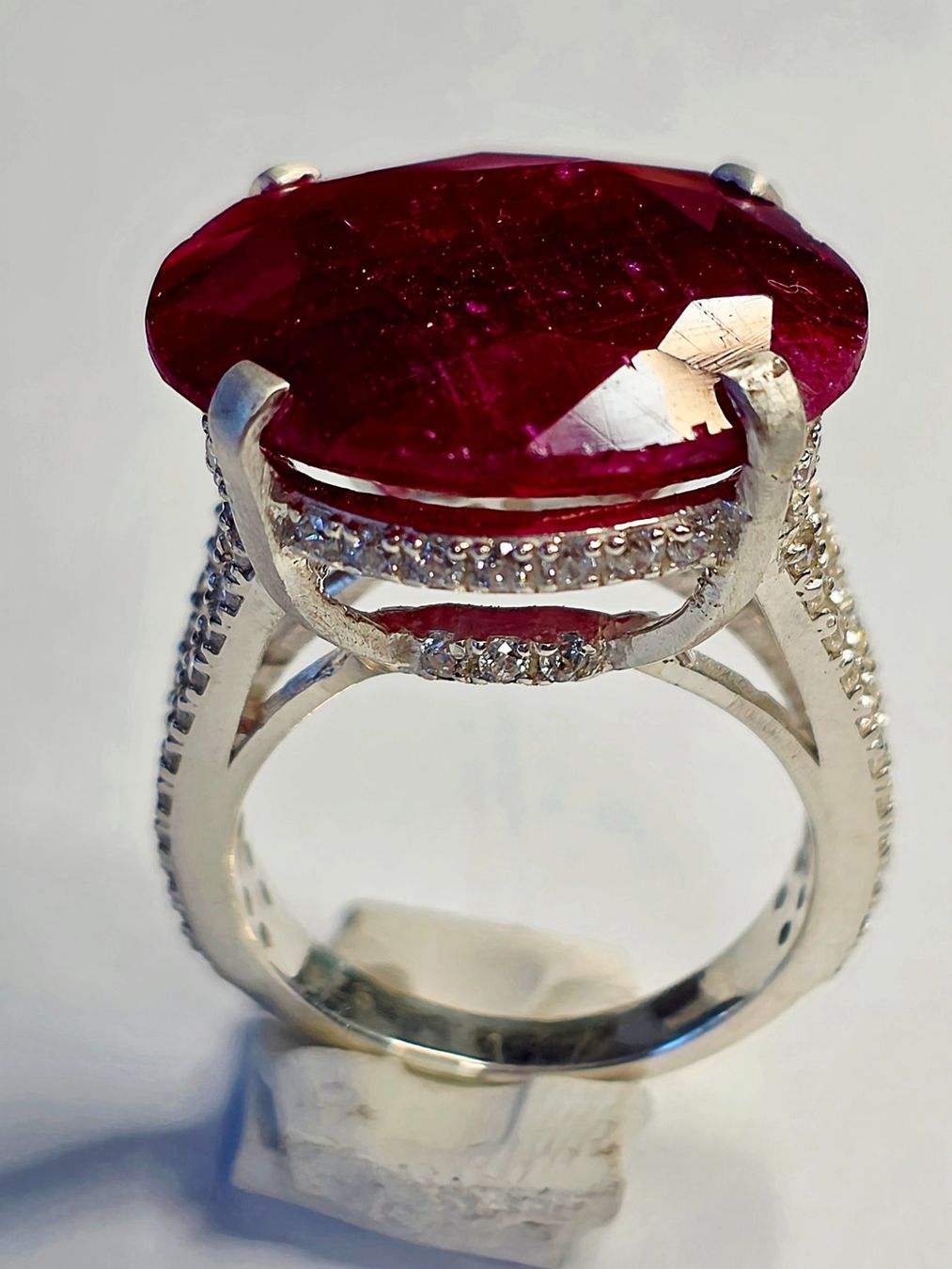 Anelli: Rubin Fingerring – Nuovo (secondo la descrizione) da Zürich venduto da Benedikt21 1