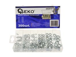 300 Stk. Edelstahmuttern Set M3-M10