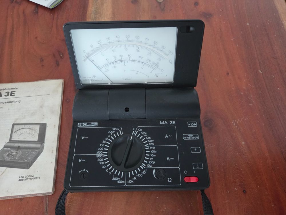 ABB Metrawatt MA 3E Analog-Multimeter inkl. Tasche & Anle... (Gebraucht ...