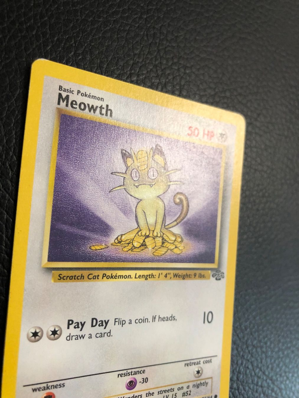 Pokémon Carte collezionabili: 1999 Jungle Meowth 56/64 Ab 1 – Usato da Paradiso venduto da Pkmn10 1
