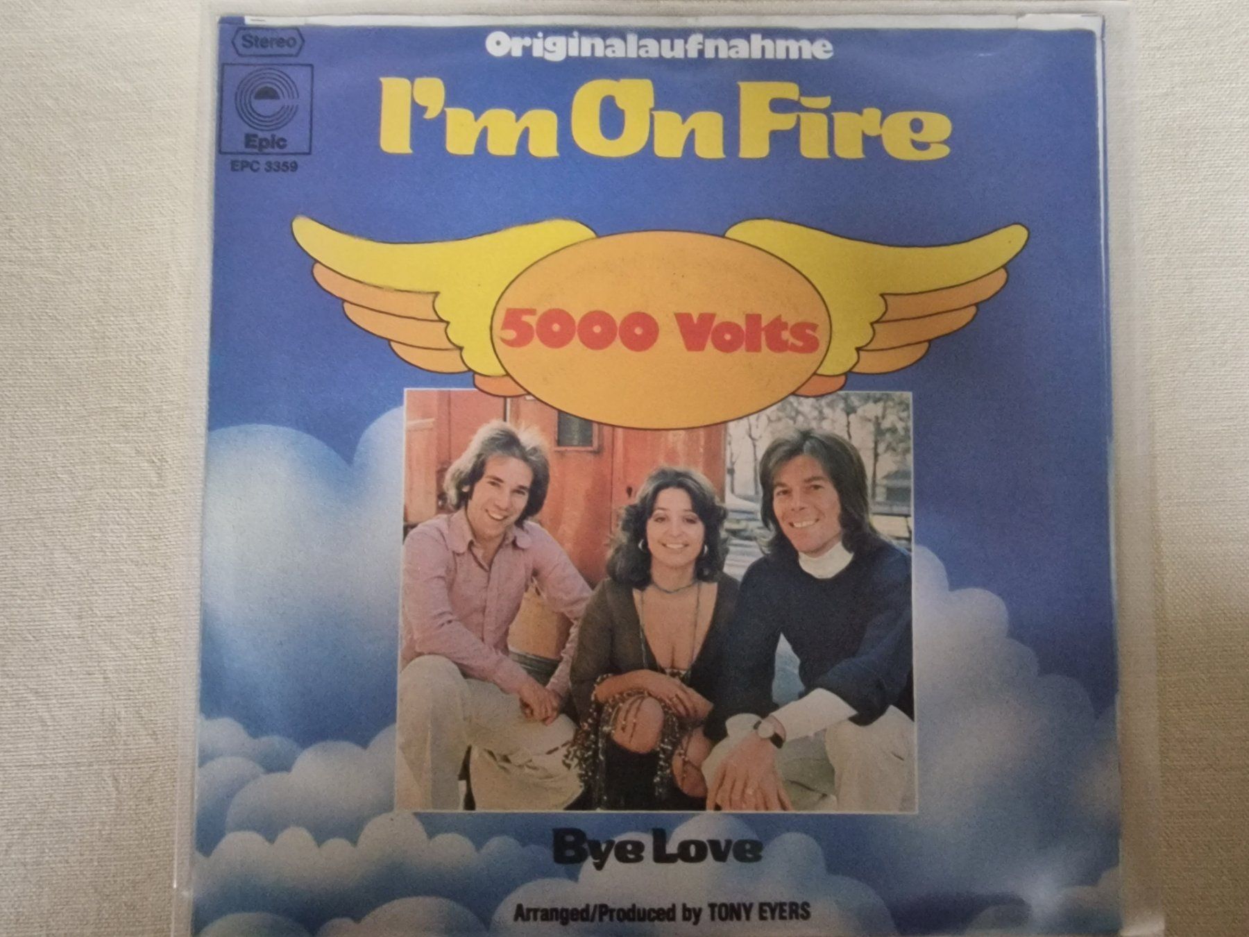 Dischi in vinile: 5000 Volts Single – I'm On Fire – Usato da Root venduto da atelier22 1