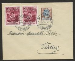Brief Liechtenstein 1930 Mauren Vaduz