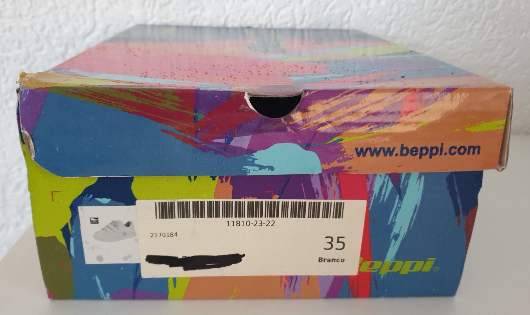 Scarpe per ragazze: Basket plate blanche T35 NEUVE – Usato da La Chaux-de-Fonds venduto da Cokecollection 1