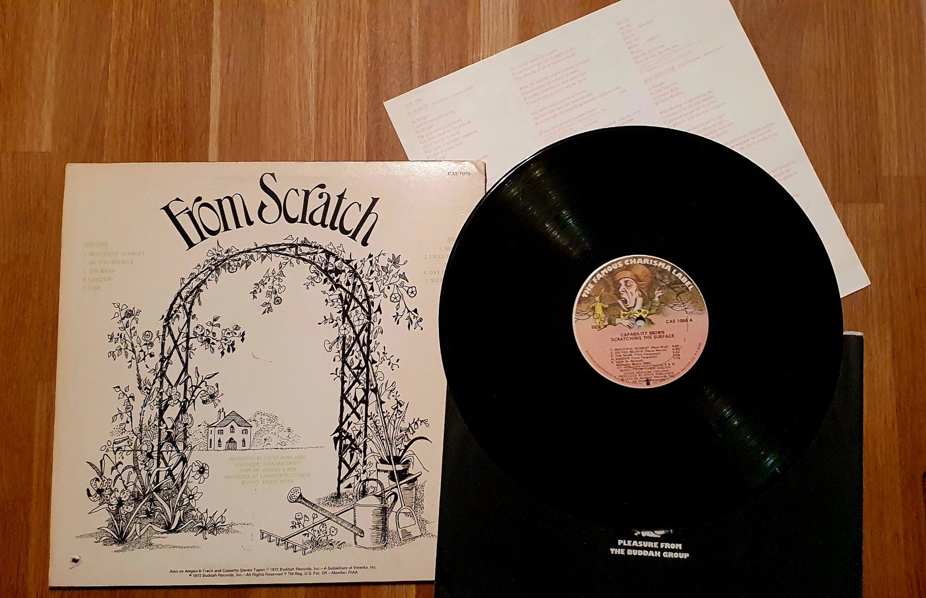 Dischi in vinile: CAPABILITY BROWN, From Scratch, USA LP,  sehr gut! – Usato da Kreuzlingen venduto da Cdschlumpf 1