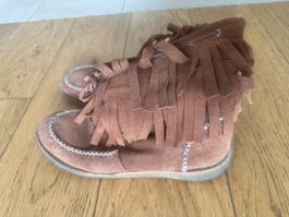 Angulus Winterboots/Stiefel Gr. 39 mit Fransen, Top!