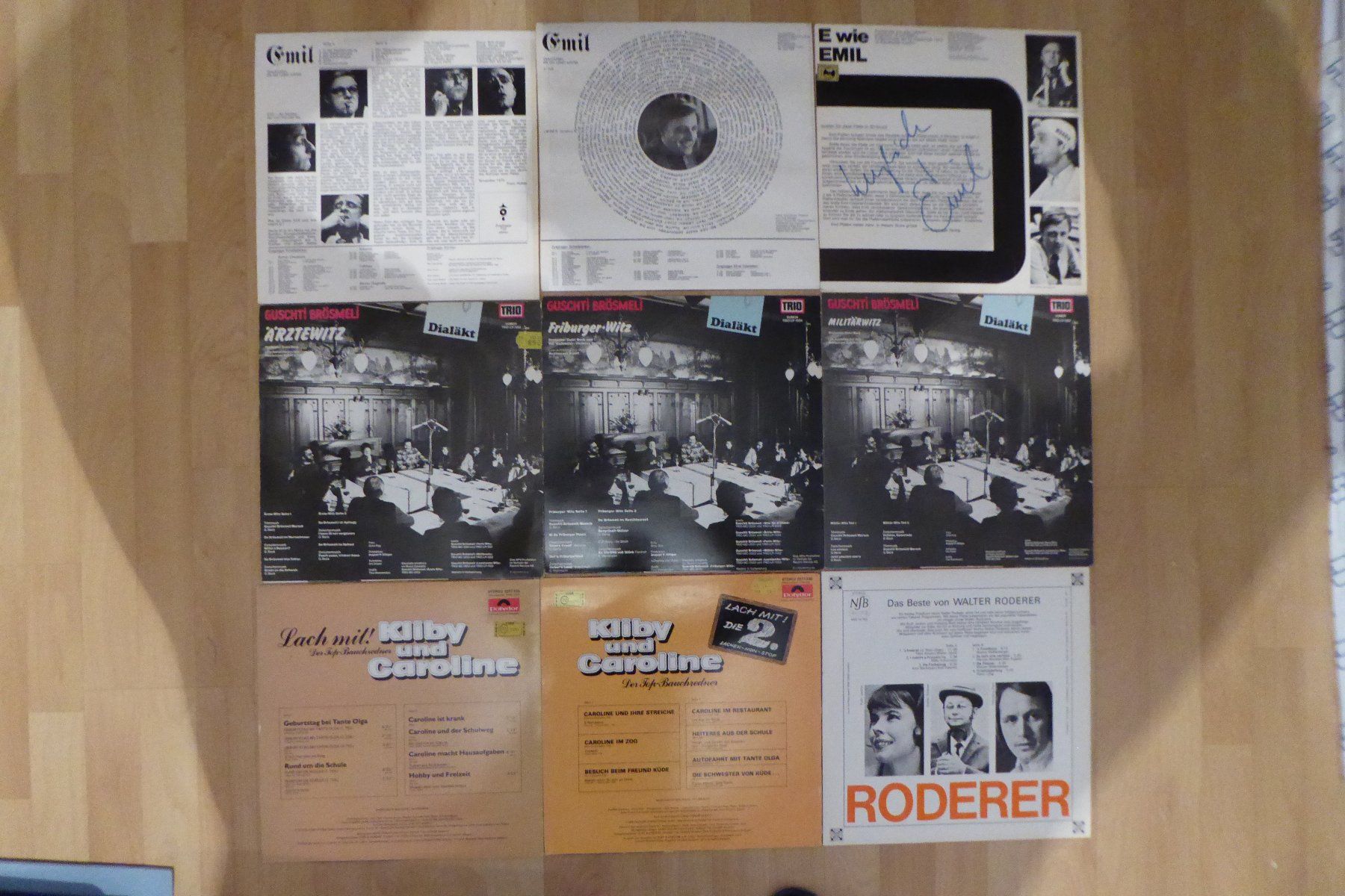 Dischi in vinile: Paket LPs Schweizer Comedy – Usato da Allschwil venduto da Summelsarium 2