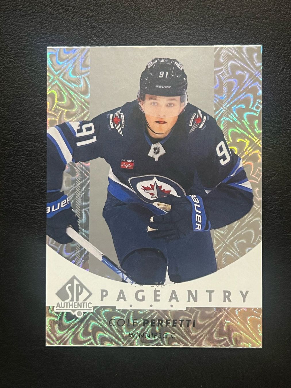 NHL Carte collezionabili: Cole Perfetti 2022 Pageantry Winnipeg Jets – Nuovo (secondo la descrizione) da Möhlin venduto da SwissHockeyCards