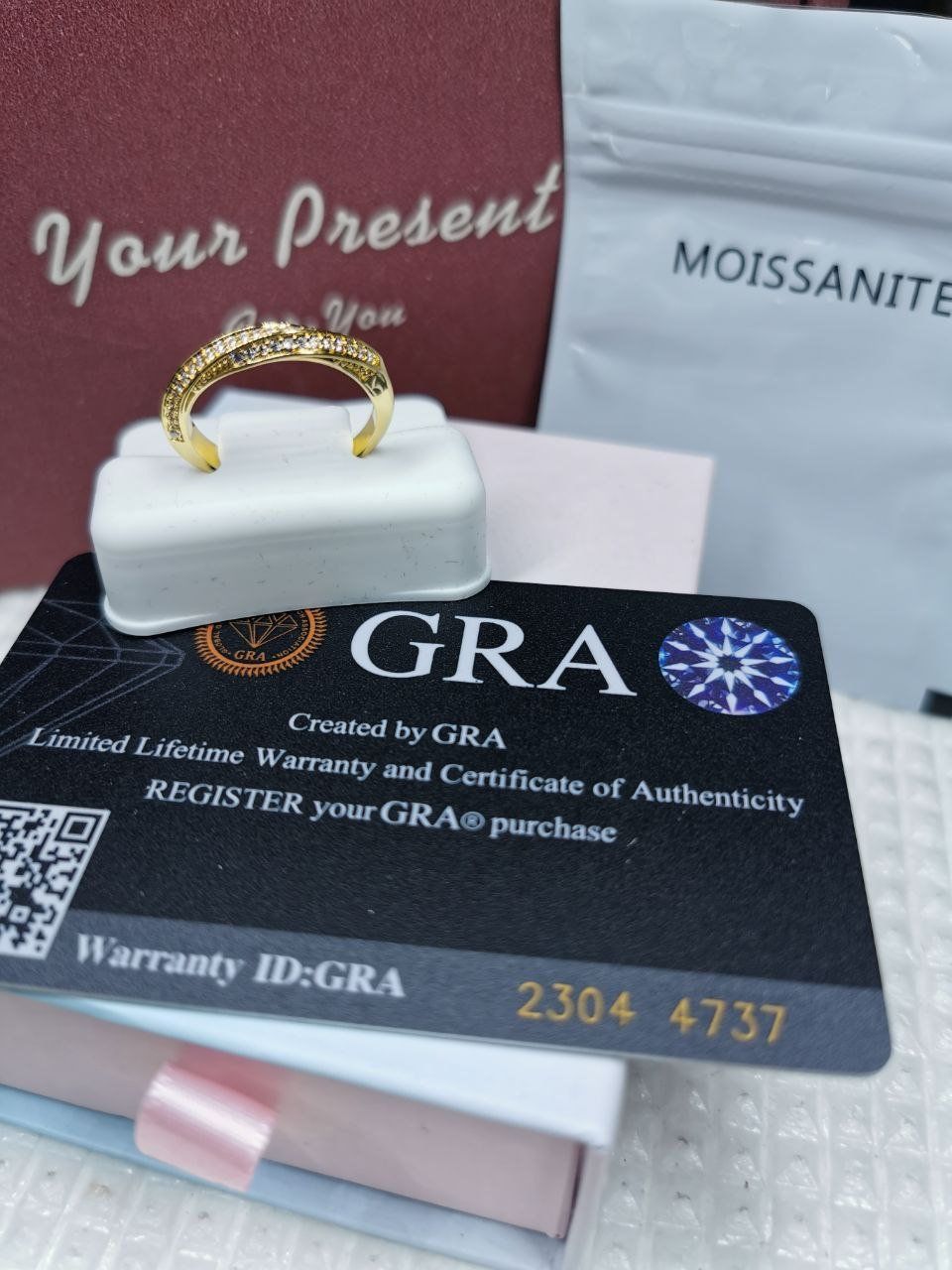 Bagues: Bague argent avec diamants de moissanite certifiés GRA – Neuf avec emballage d'origine à Reconvilier par Tsma67 3