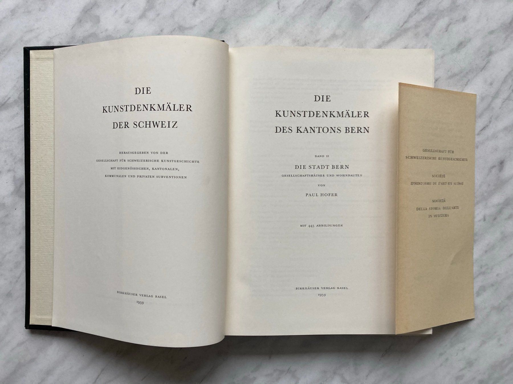 Libri: Die Kunstdenkmäler Bern Band II – Usato da Mirchel venduto da buecher_wurm 2