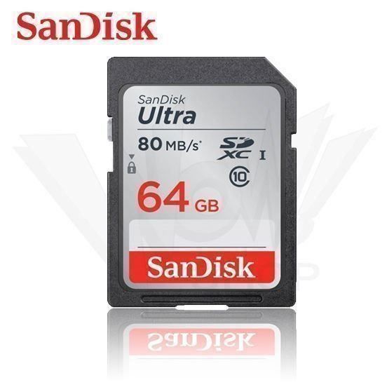 Sandisk Schede di memoria: SanDisk Ultra 64GB 80MB/s FullHDOriginal – Nuovo e nell'imballaggio originale da Zürich venduto da wearehappy 1