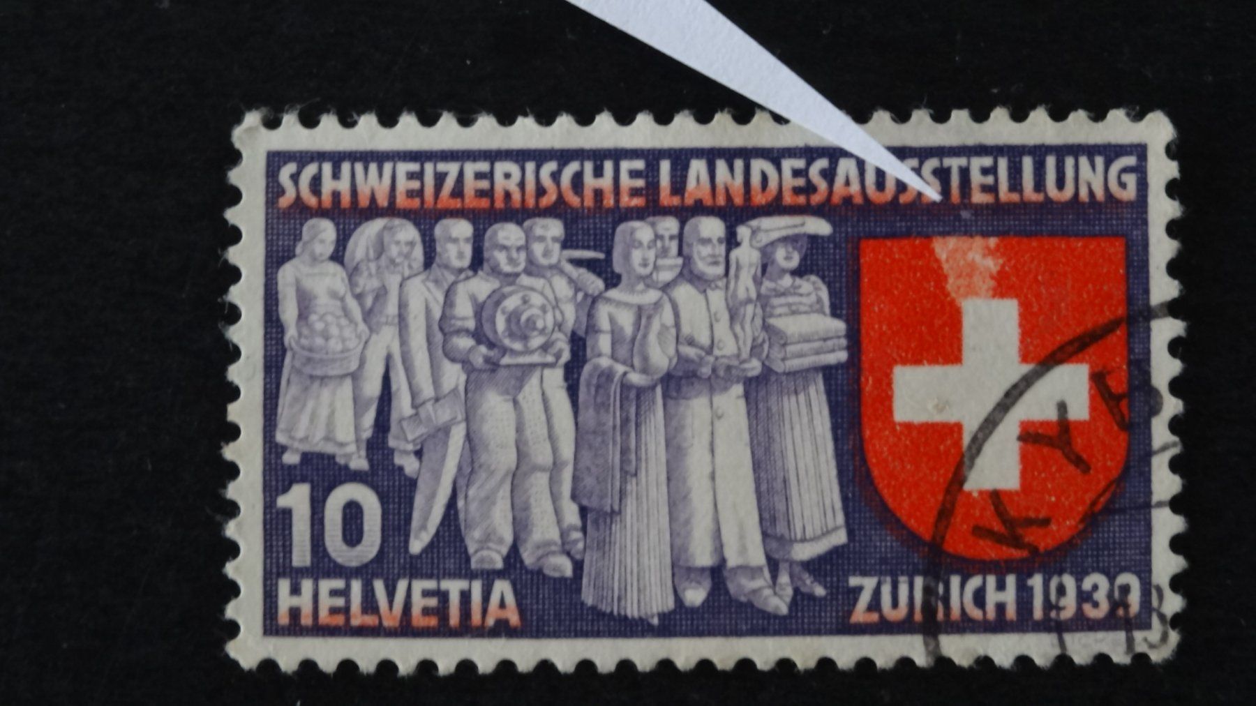 Tutti i francobolli: heller Fleck im Wappen SBK 219   14 – Usato da Anwil venduto da zuggi57