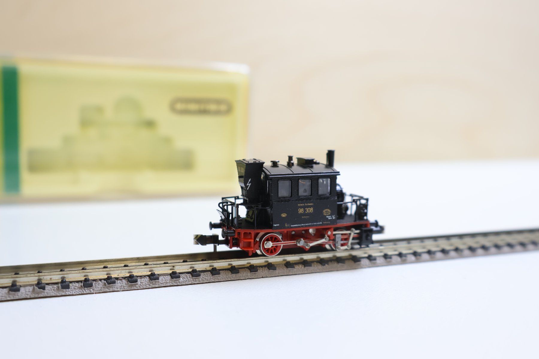 Trix Modellini di ferrovie: Minitrix DR Glaskasten Dampflok 12015 - Top Modell – Usato da Winterthur venduto da Monstera 6