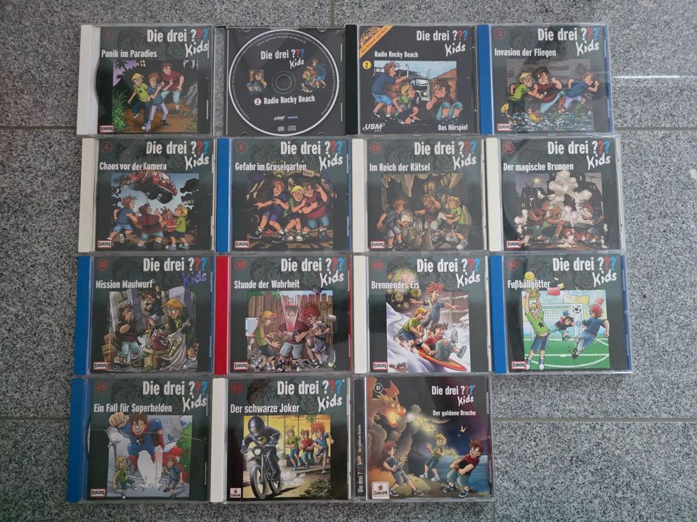 Die drei ??? Fragezeichen Kids - Kinder Hörspiel CD's (Gebraucht) in ...
