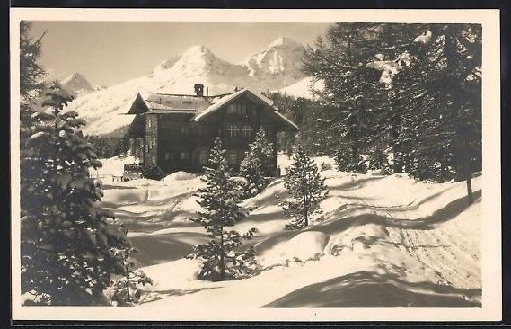 Cartes postales: Celerina, Restaurant-Pension Stazersee i – D'occasion à Berlin par bartko-reher