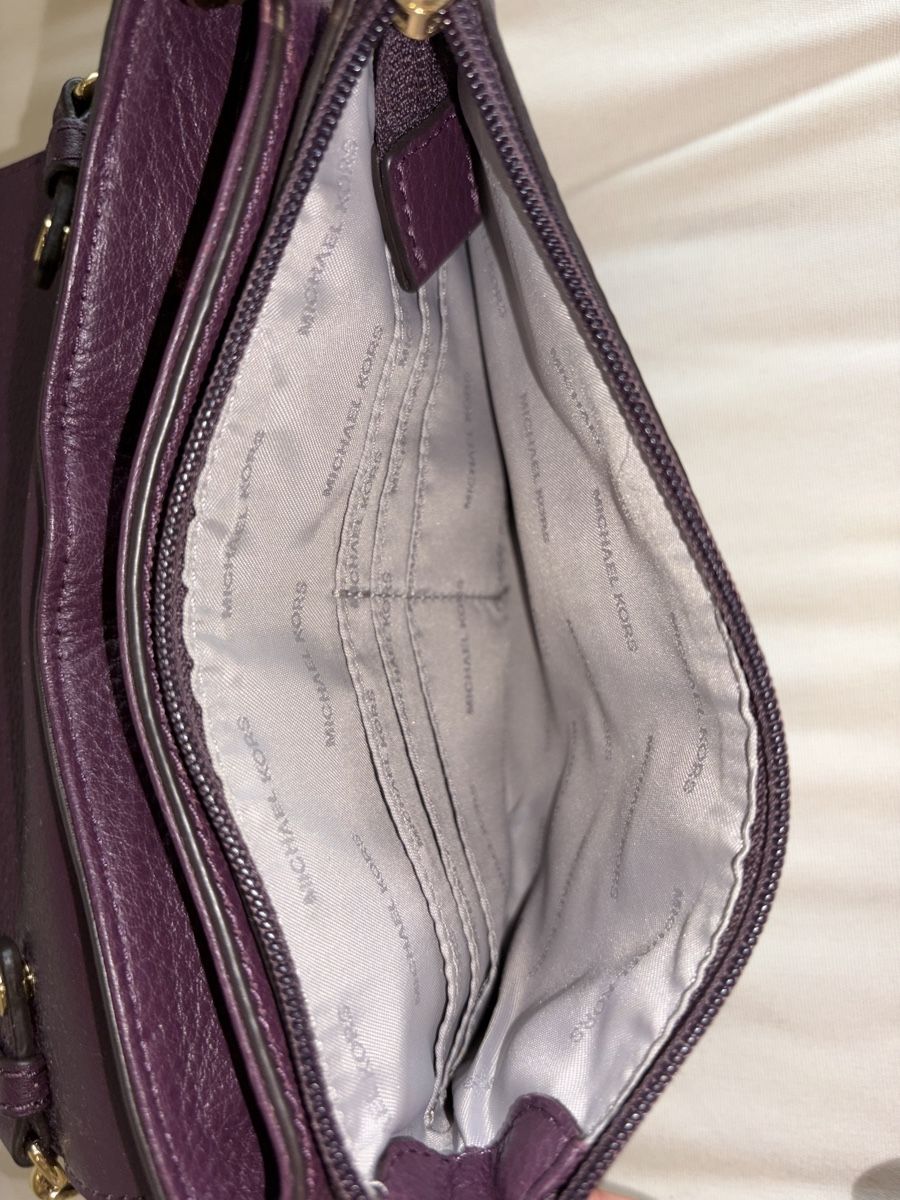 Michael Kors Borse da donna: Michael Kors Leder-Umhängetasche – Nuovo (secondo la descrizione) da Erlenbach ZH venduto da sun_ws99 9