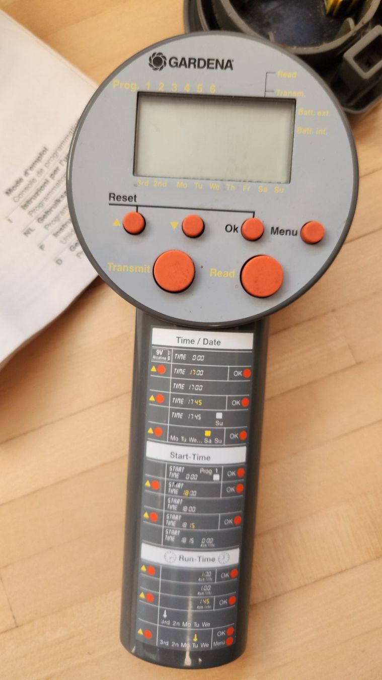 Sistema di controllo: Gardena Programmiergerät 1242-29 mit 3 Ventilen – Usato da Frasnacht venduto da readygo 6