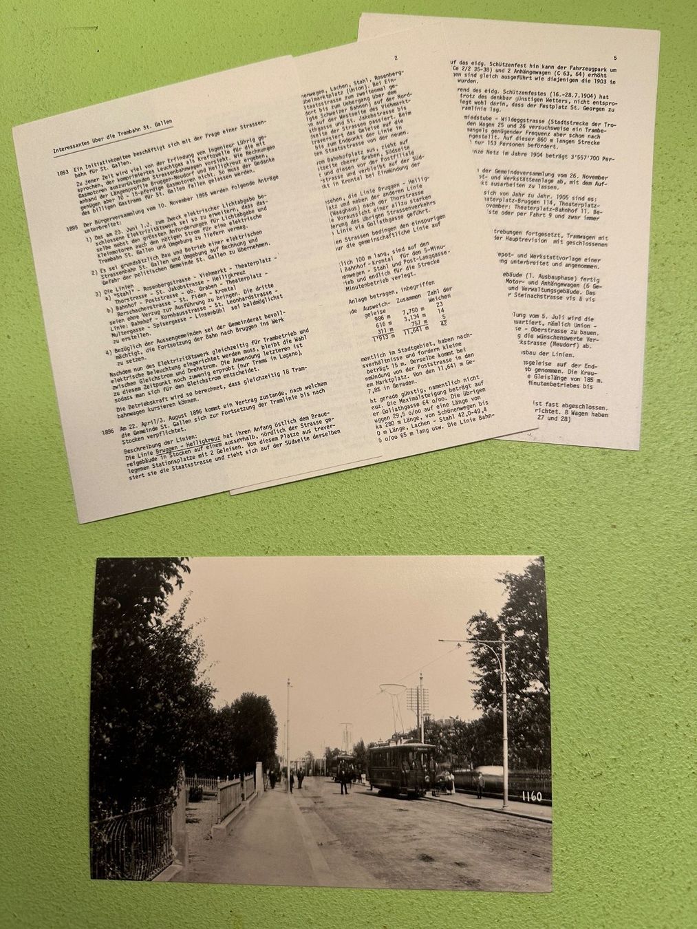 Cartoline postali: 10 Ansichtskarten Trambahn St. Gallen – Usato da Zürich venduto da allp