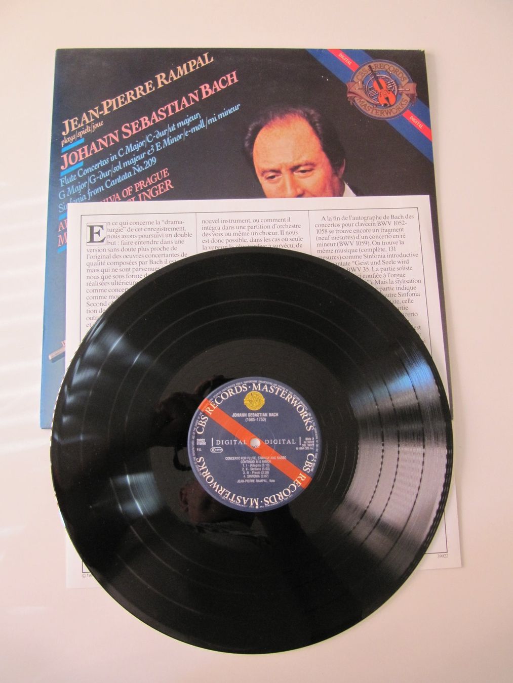 Dischi in vinile: Klassische Flötenkonzerte  Vivaldi, Bach, Telemann, #LP6.. – Usato da Basel venduto da Ruben2210 3
