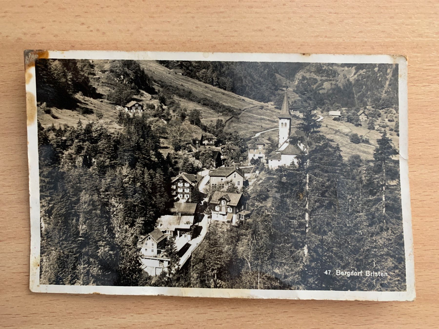Cartoline postali: ANSICHTSKARTE BERGDORF BRISTEN************* – Usato da Ibach venduto da lisch3