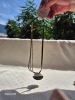 Elegante Halskette mit geometrischem Anhänger/Neu! Nickelfre