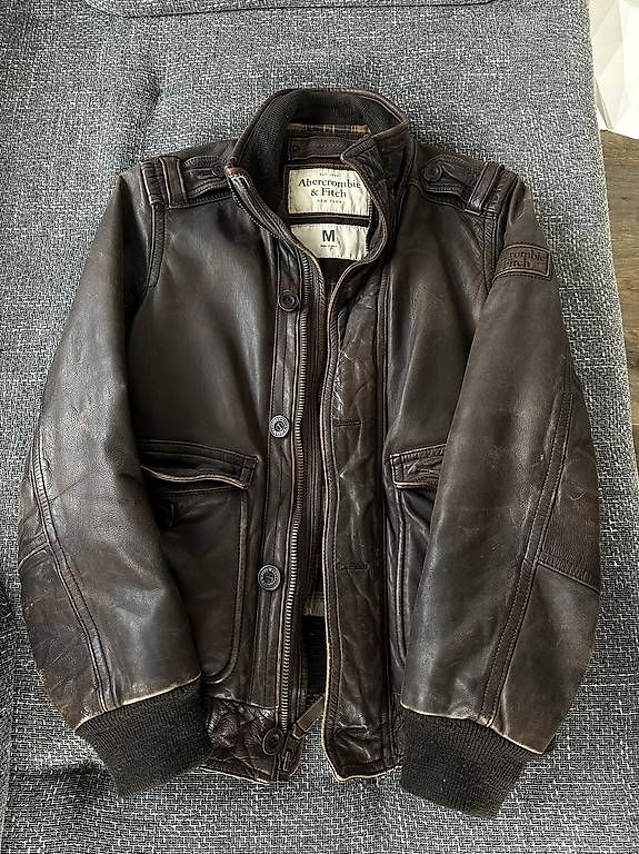 Giacche: Original Lederjacke Abercrombie – Usato da Winterthur venduto da albatross2021