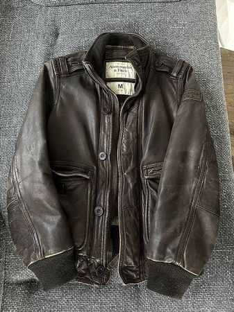 Original Lederjacke Abercrombie