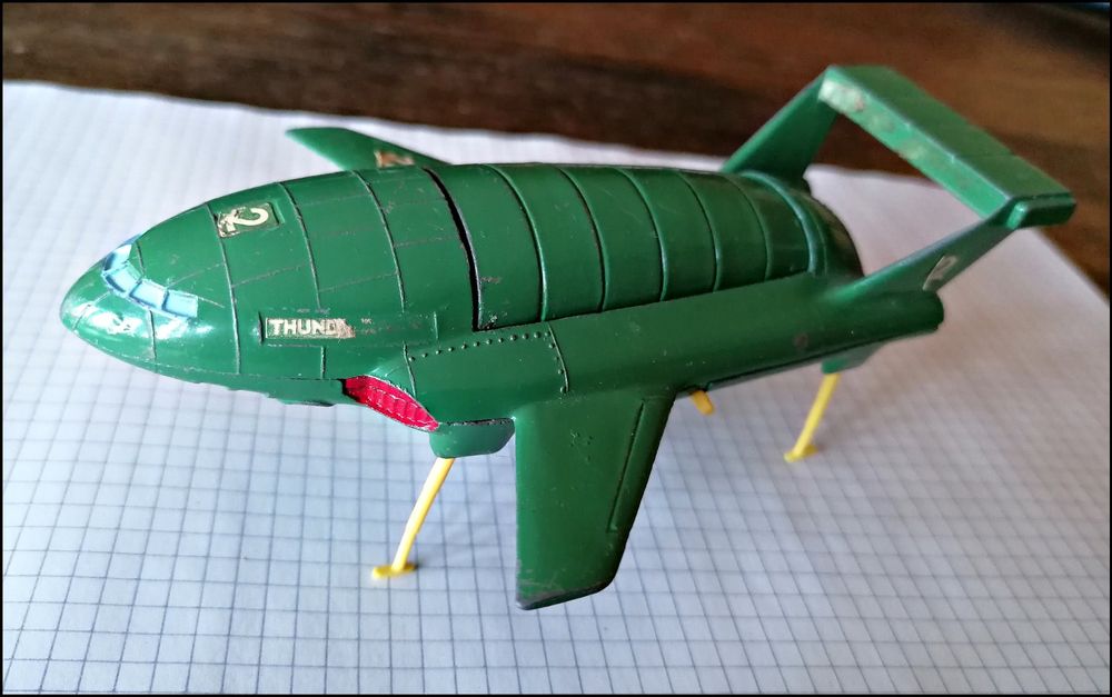 Original Thunderbird 2 Dinky Toys Guss Modell Komplett | Kaufen auf Ricardo