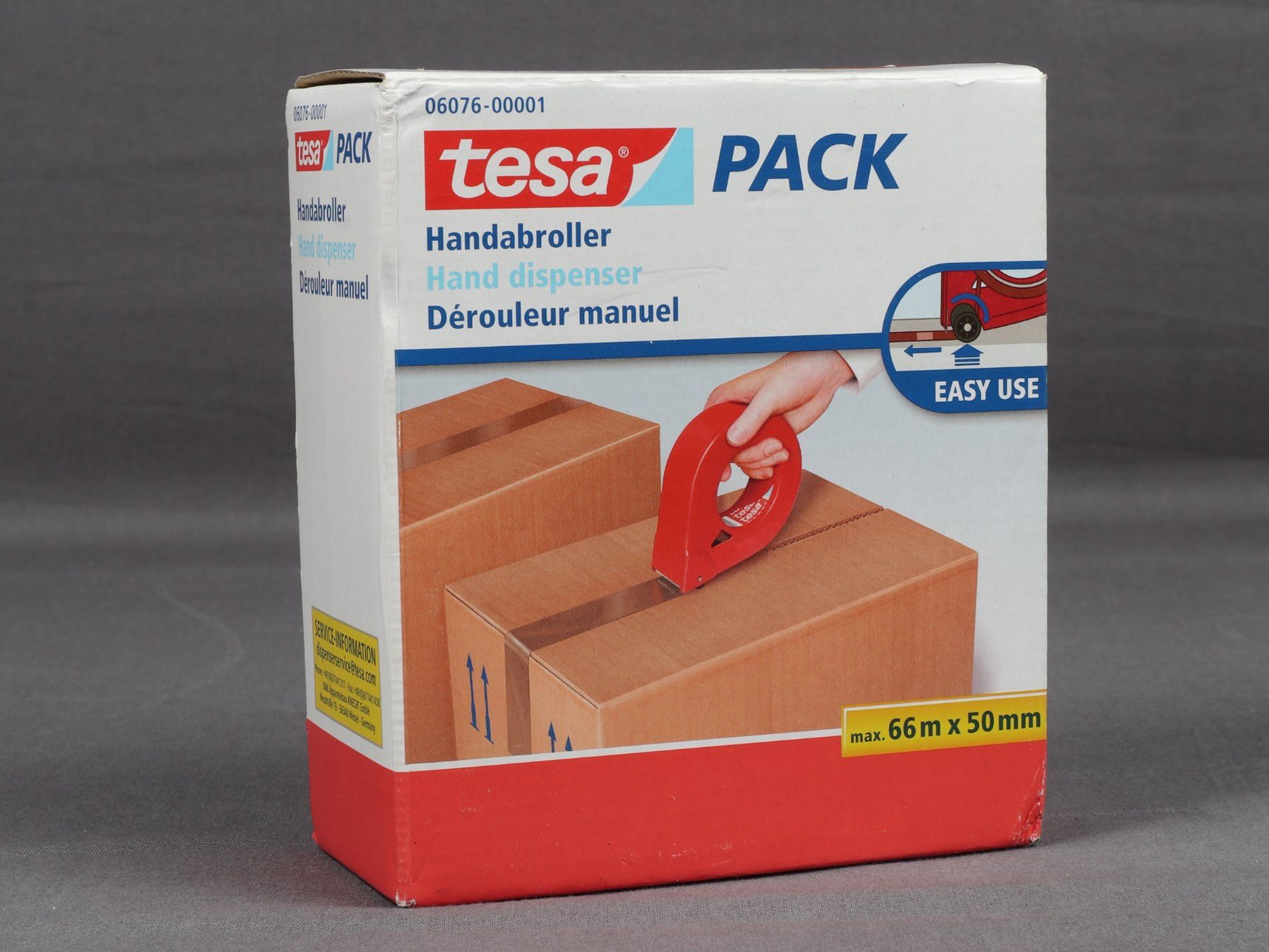 Tesa Tutti gli attrezzi: TESA Pack Handabroller – Nuovo (secondo la descrizione) da Steinen venduto da Restwert_Steinen 5