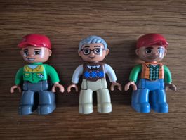 Duplo Figuren 3 Stück Männer (M77)