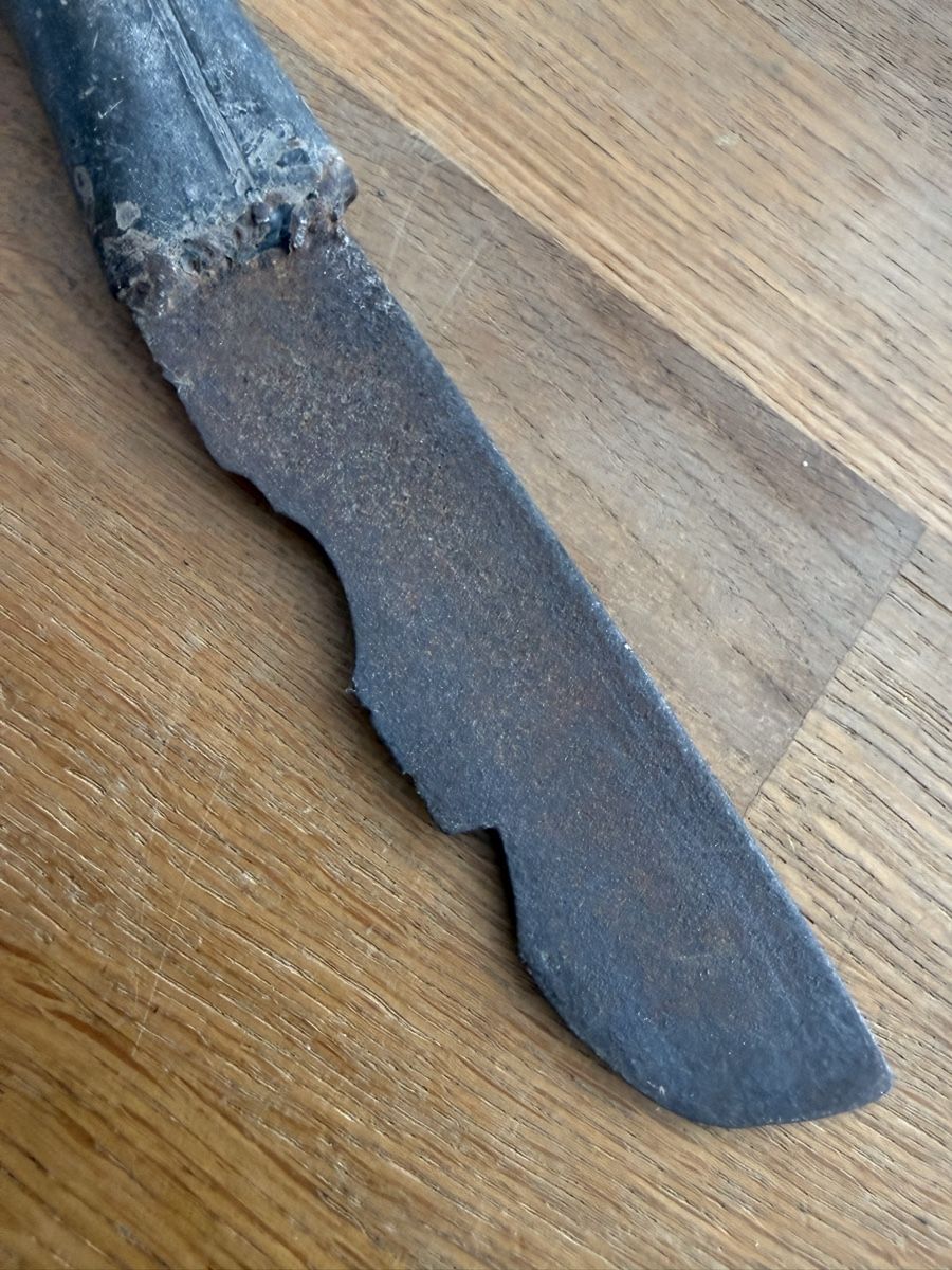 Posate: Antikes Messer aus Manila Jagdmesser – Usato da Goldach venduto da Messerguru 5
