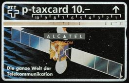 Taxcard 609L_34362 Alcatel Satelit 400 Ex