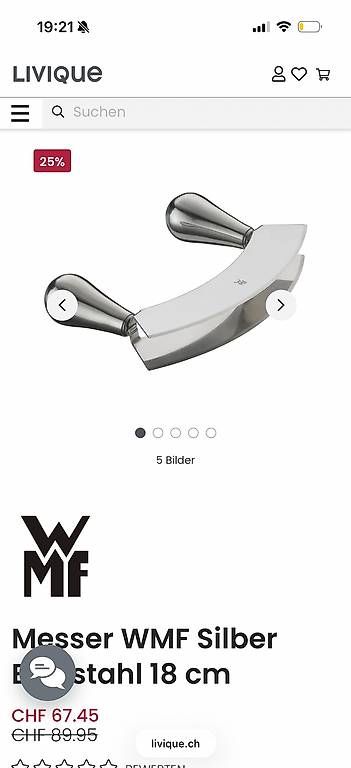 Küchenmesser: Wmf Messer Edelstahl  – Neu und originalverpackt aus Worblaufen von bar_8mk5 1