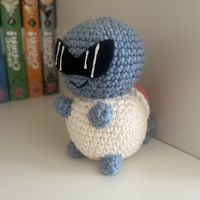 Carapuce en crochet fait main