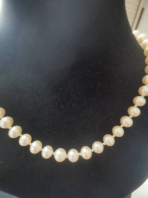 Ketten: echt Perles collier gold – Gebraucht aus Dübendorf von Babyl2945 3