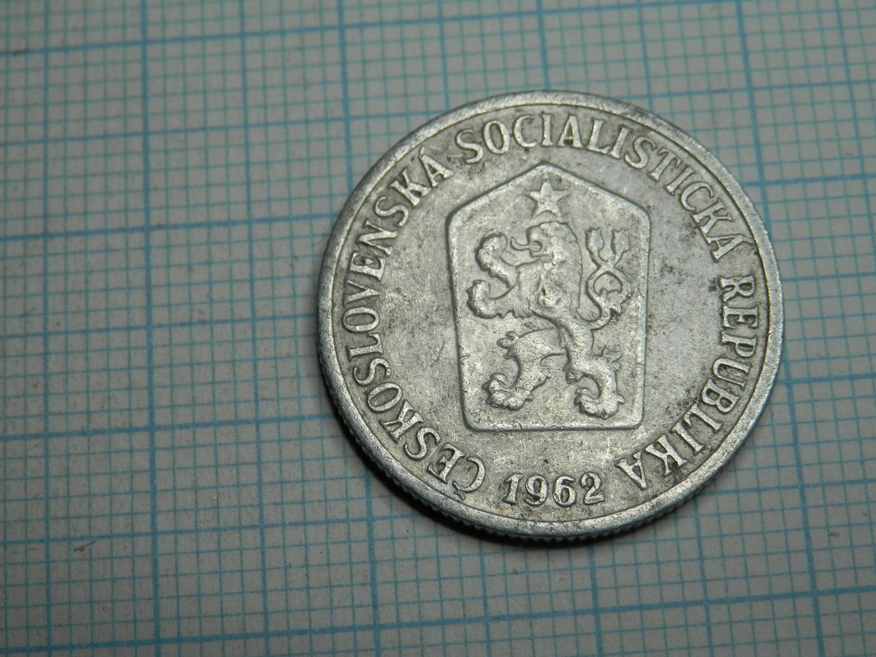Tutti le monete: Tschechoslowakei 10 Heller, 1962 – Usato da Weiach venduto da weiach81
