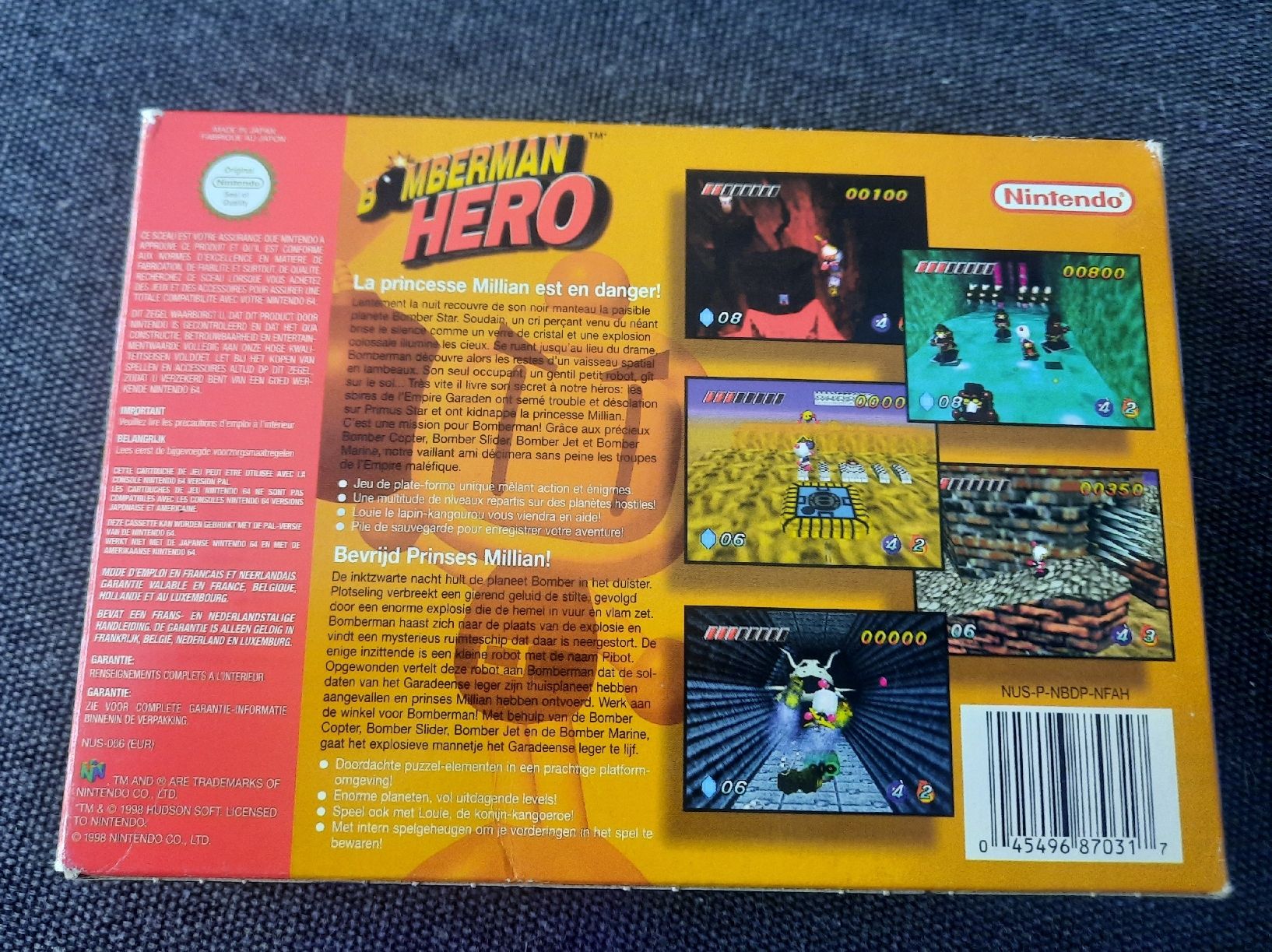 Nintendo Giochi: Bomberman Hero CIB Nintendo 64 N64 – Usato da Conthey venduto da arn_86vf 5