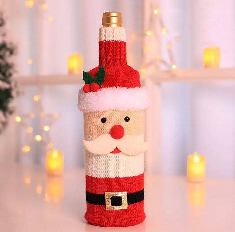 Tutte le decorazioni: Weinflaschen Weihnachtsdeko – Nuovo e nell'imballaggio originale da Biel/Bienne venduto da Bolagol9