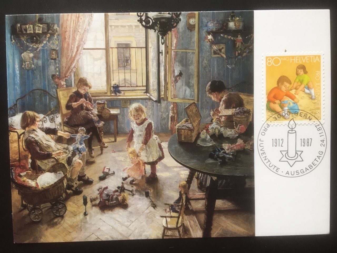 Tutti i francobolli: 4 Maximumkarten 1981-87 – Usato da Nesslau venduto da andi_hon 4