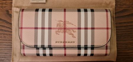Burberry Leder-Portemonnaie / Brieftasche