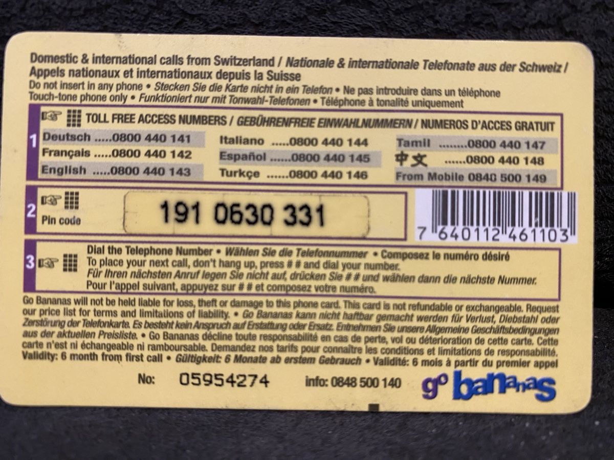 Telefon- & Taxkarten: Teleline – Gebraucht aus Lausanne von babacard10 1