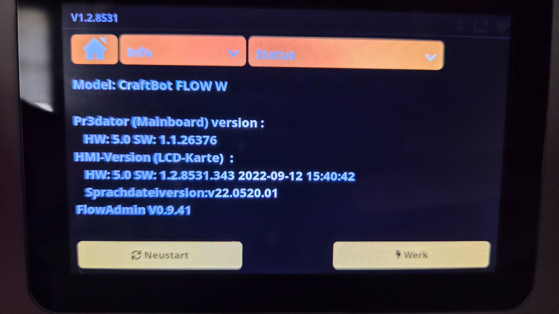 3D Drucker: 3D Drucker Craftbot FLOW IDEX weiss gebraucht – Defekt aus Wildegg von scho_pla 7