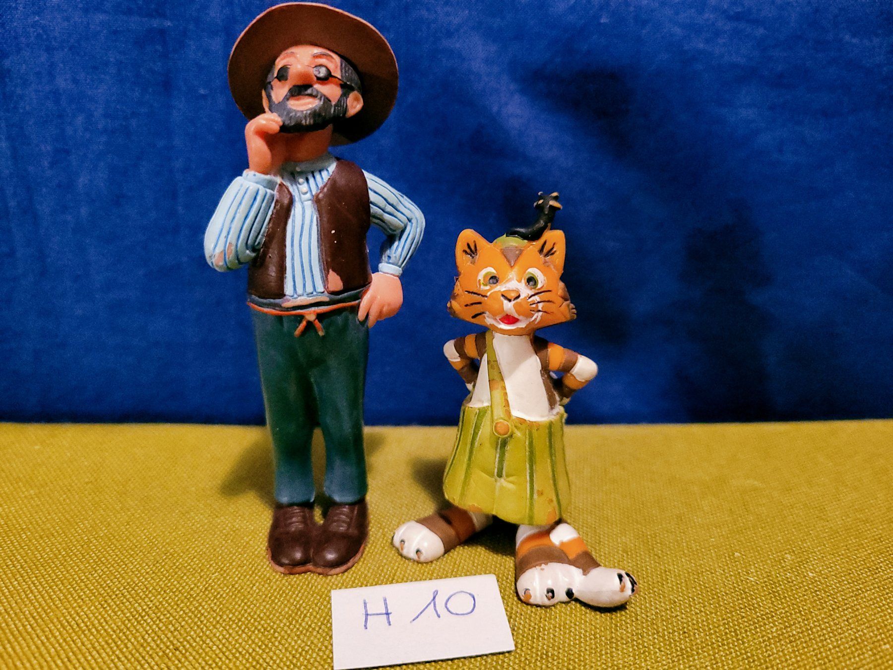Bullyland Figuren: Bullyland Pettersson und Findus H10 – Gebraucht aus Aarberg von  1