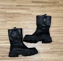 ALPE Lederstiefel schwarz, Grösse 36