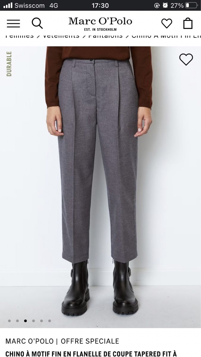Marc O'Polo Pantaloni: Quality 7/8 pants – Usato da Lausanne venduto da cadeha 5
