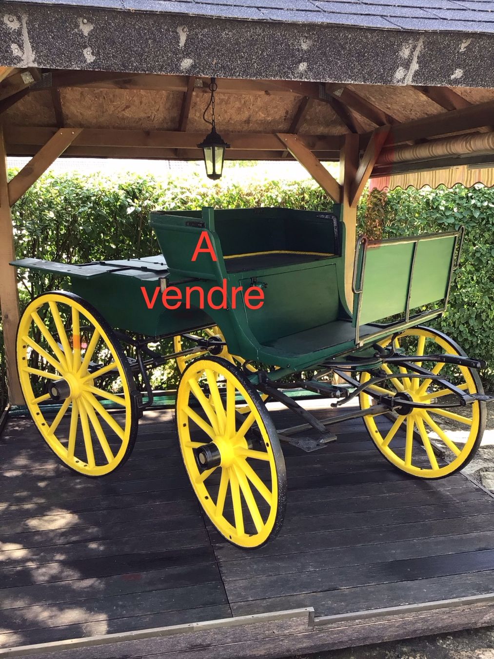 Kutschen: Belle calèche hippomobile pour décoration – Gebraucht aus Grandfontaine von chcl