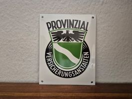 Emailschild Provinzial Versicherung Emaille Schild Türschild