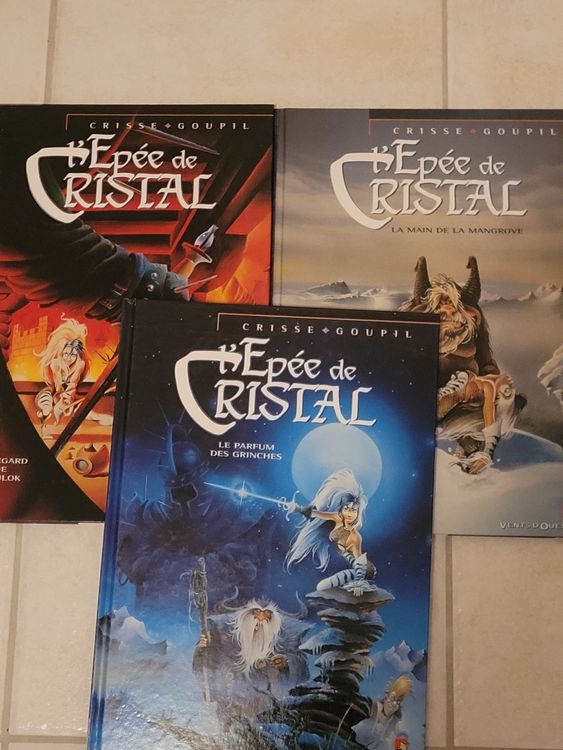Lot de 3 BD L'épée de Cristal, Crisse et Goupil (D'occasion) à Bogis ...